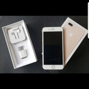 Brand new in box iPhone 7 Plus 128g Rose Gold